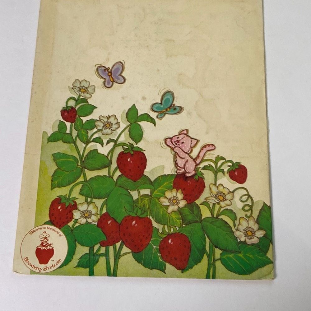 Lot of 6 Strawberry Shortcake pocket folders 1980 St Regis - Picture 6 of 16